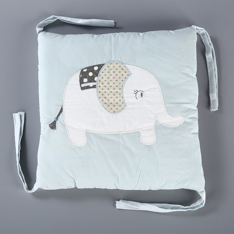 Elephant Dreams Cotton Crib Set