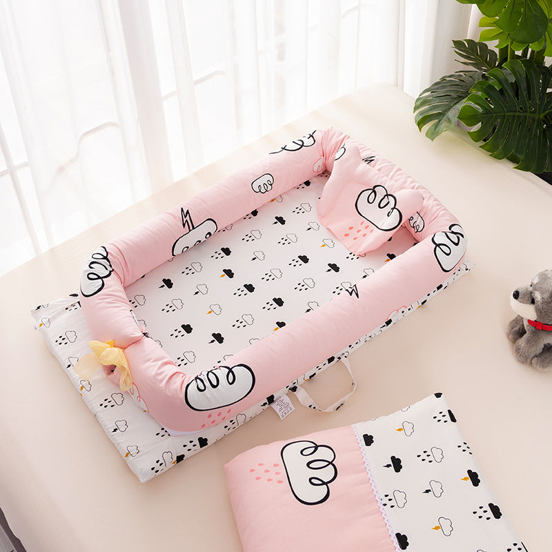 DreamNest Foldable Baby Bed