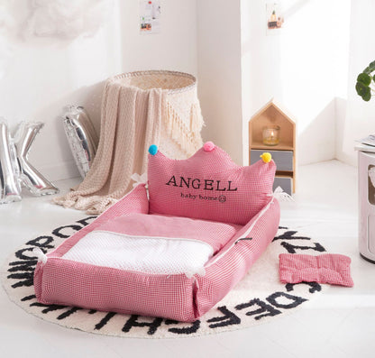 CozyNest Baby Bed & Bedding Set