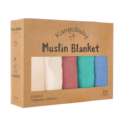 Soft Muslin Baby Blanket