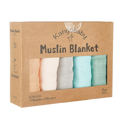 Soft Muslin Baby Blanket