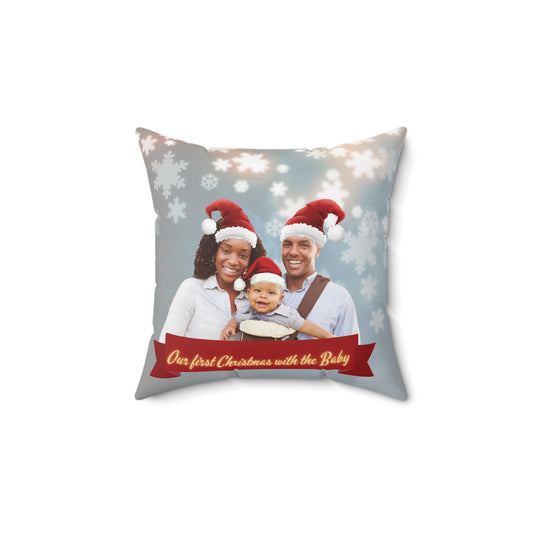 Personalized Christmas Charm Cushion