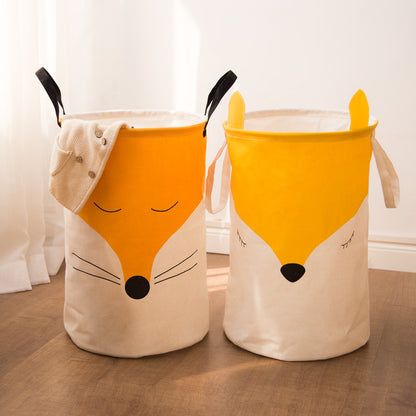 Fox Tales Cotton Storage Basket