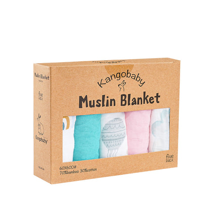 Soft Muslin Baby Blanket