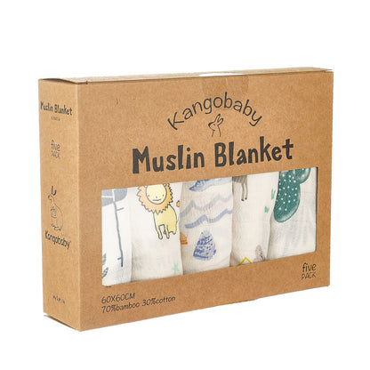 Soft Muslin Baby Blanket