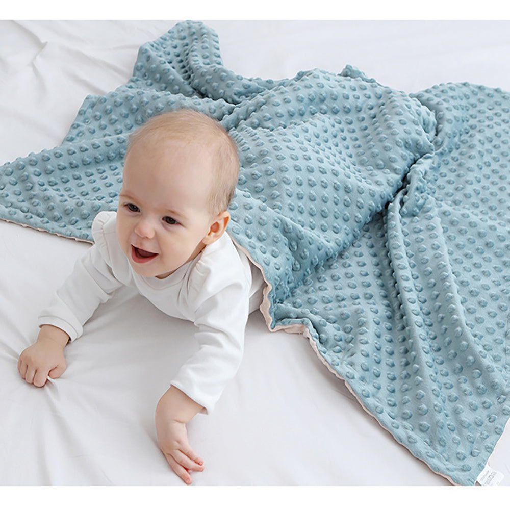 Dreamy Dots Double-Layer Baby Blanket