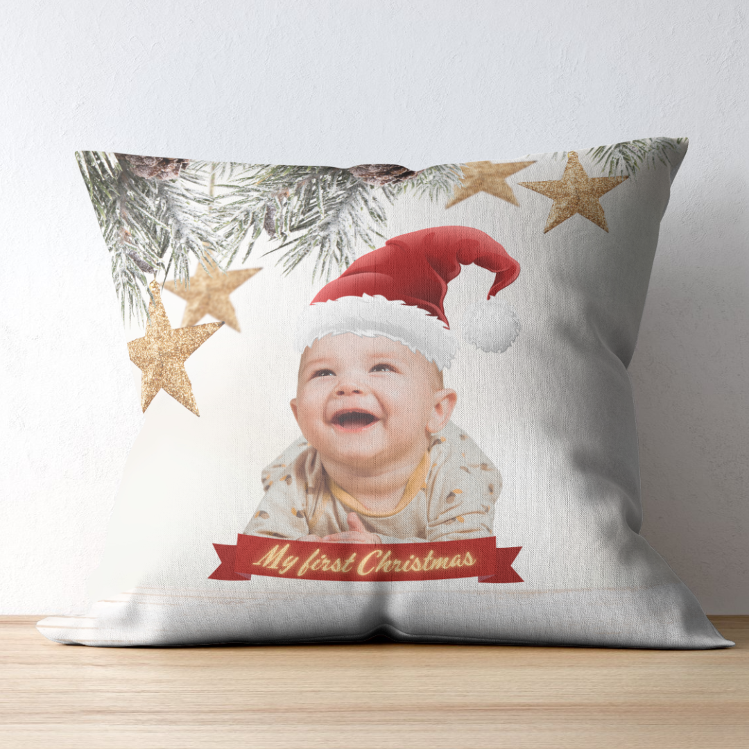 Personalized Christmas Charm Cushion