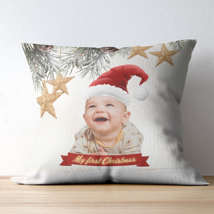 Personalized Christmas Charm Cushion