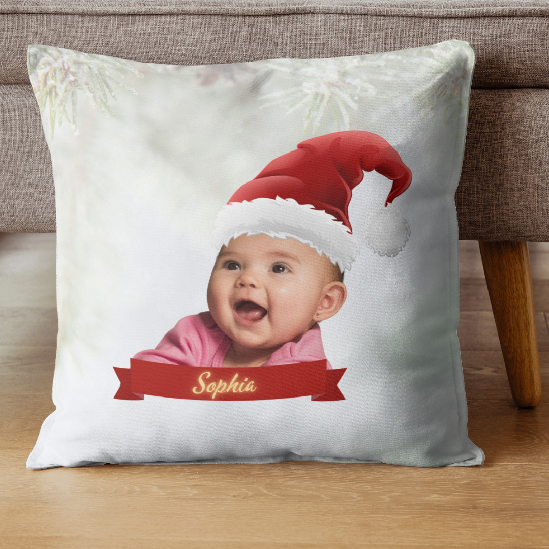 Personalized Christmas Charm Cushion