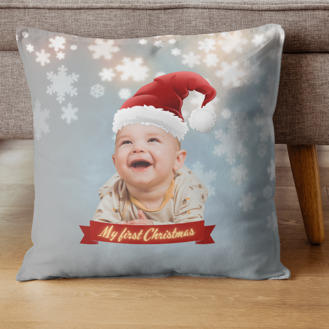 Personalized Christmas Charm Cushion